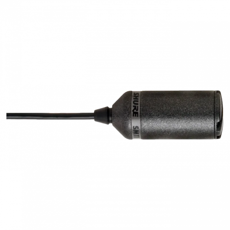 Shure SM11 Minyatür Dinamik Yaka Mikrofonu (Çok Yönlü, XLR Konnektörlü)