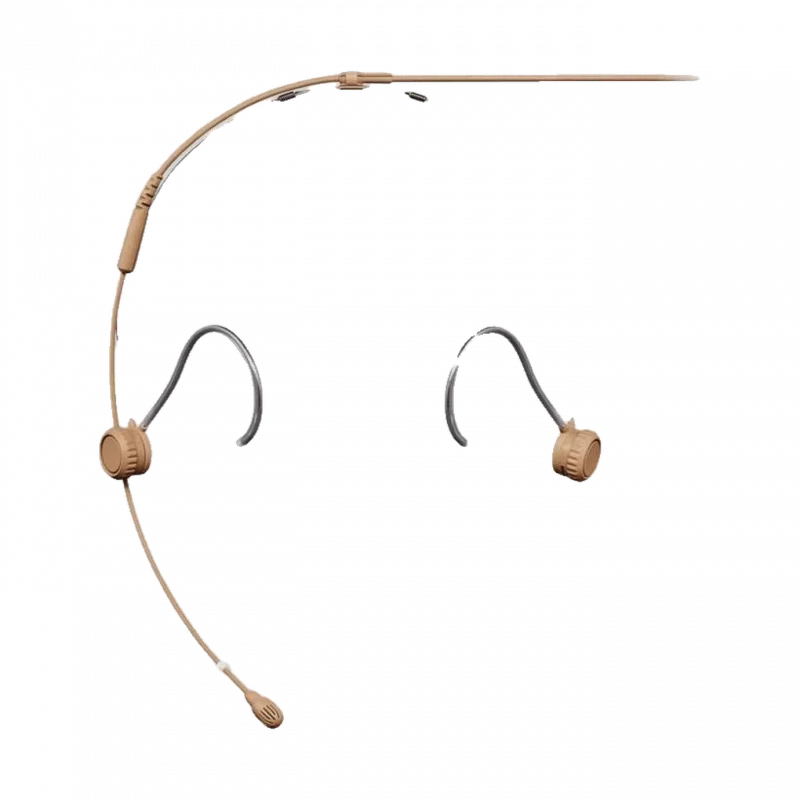 Shure TH53C/O-MTQG TwinPlex Subminyatür Headset Mikrofon (Kakao, Omni, TA4F)