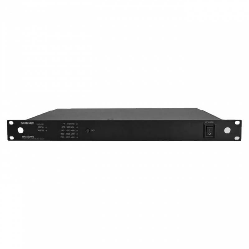 Shure UA845UWB/LC Aktif Anten ve Güç Dağıtım Sistemi (Azaltılmış Kablo Seti)