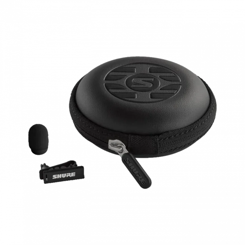 Shure UL4B/C-MTQG-A UniPlex Kardioid Subminyatür Yaka Mikrofonu (Siyah, TA4F)