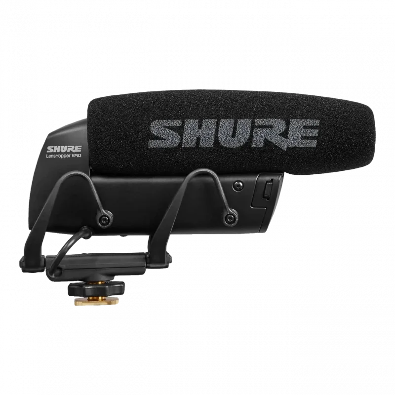 Shure VP83 Lenshopper Kamera Üstü Shotgun Kondenser Mikrofon