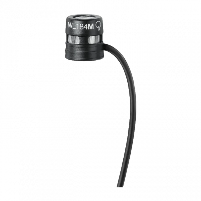 Shure WL184M Düşük Profilli Süperkardioid Kondenser Yaka Mikrofonu