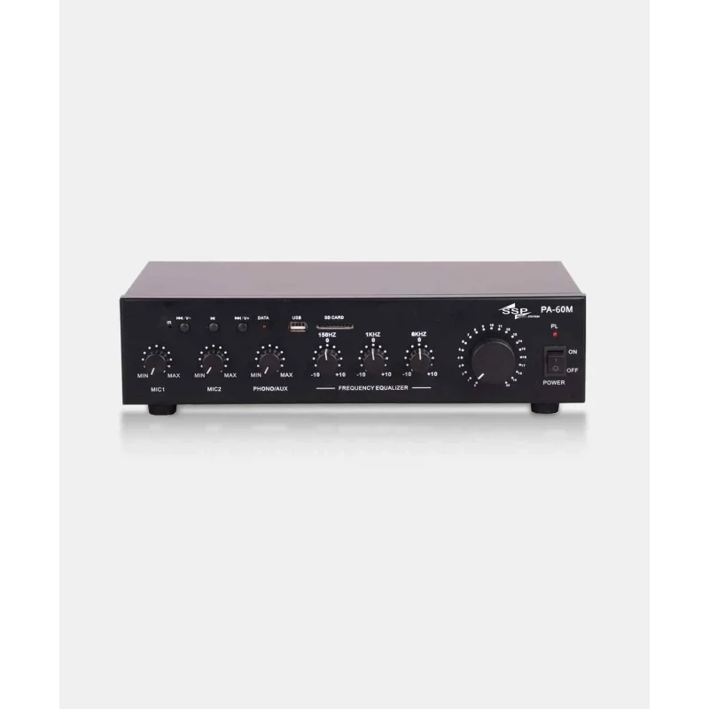 SSP PA-60 Mikser Amfi 60W/100V mini amfi