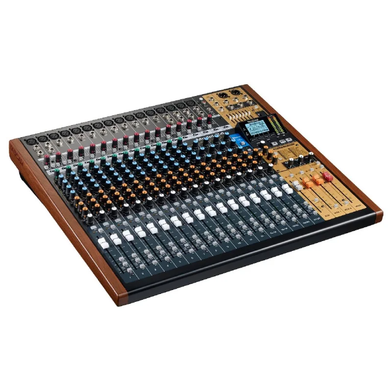 Tascam MODEL 24 22-Kanallı Analog Mixer 24-Track SD Kart Kaydedici USB Ses Arabirimi
