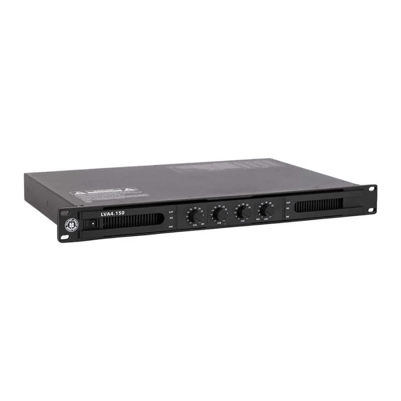 Topp Pro LVA4.150 QUAD 4x150W/4-ohm Power Amplifikatör