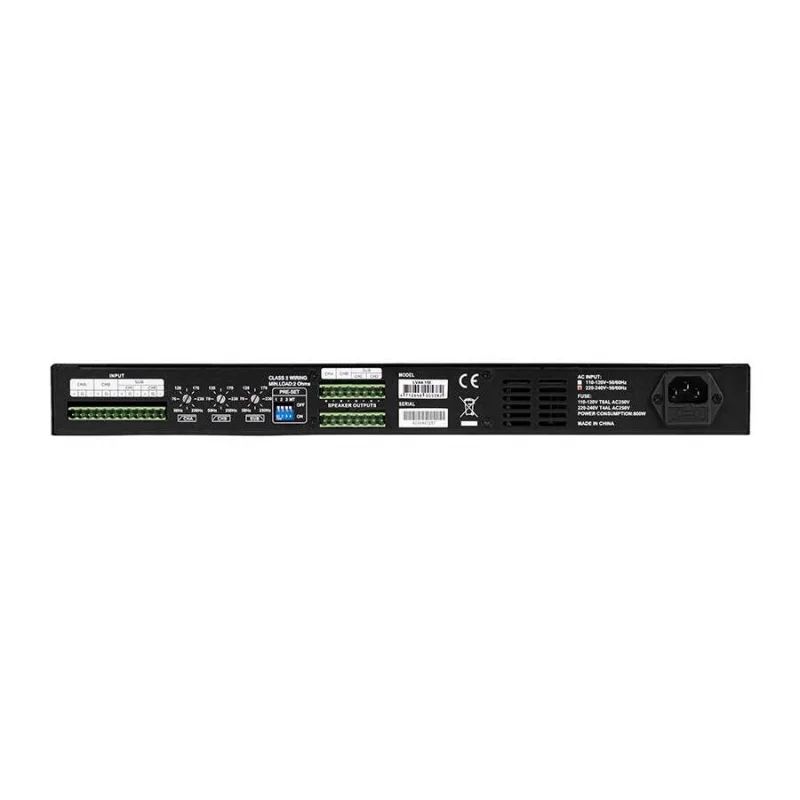 Topp Pro LVA4.150 QUAD 4x150W/4-ohm Power Amplifikatör