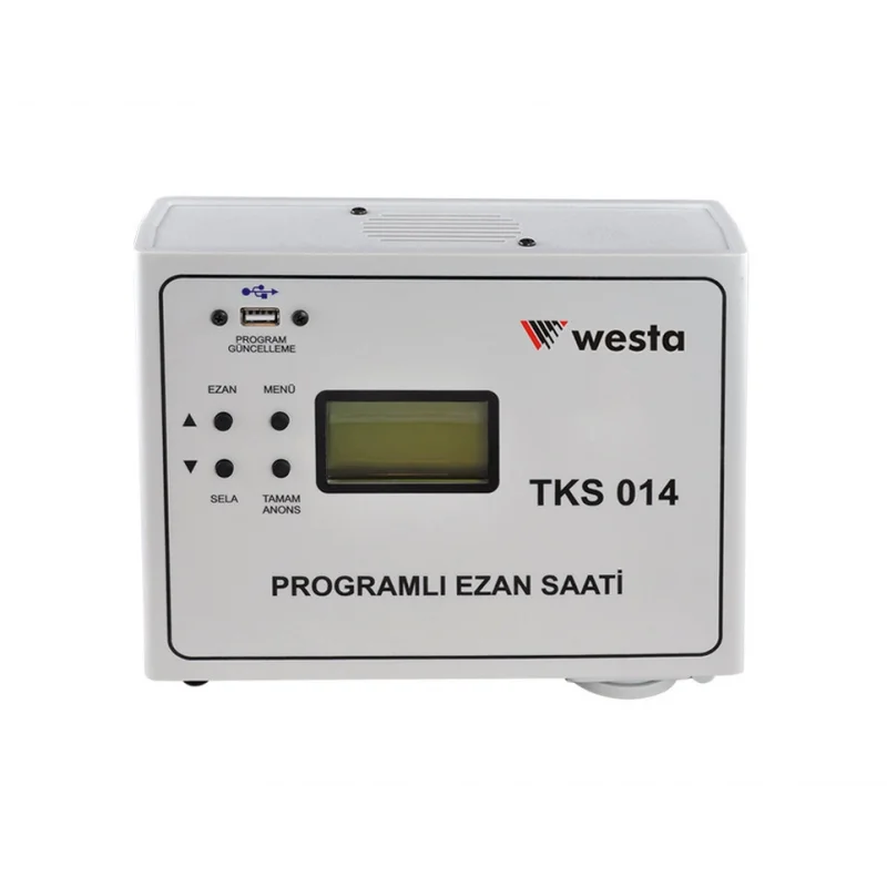Westa WS-014 - Duvar Tipi Programlı Ezan Saati