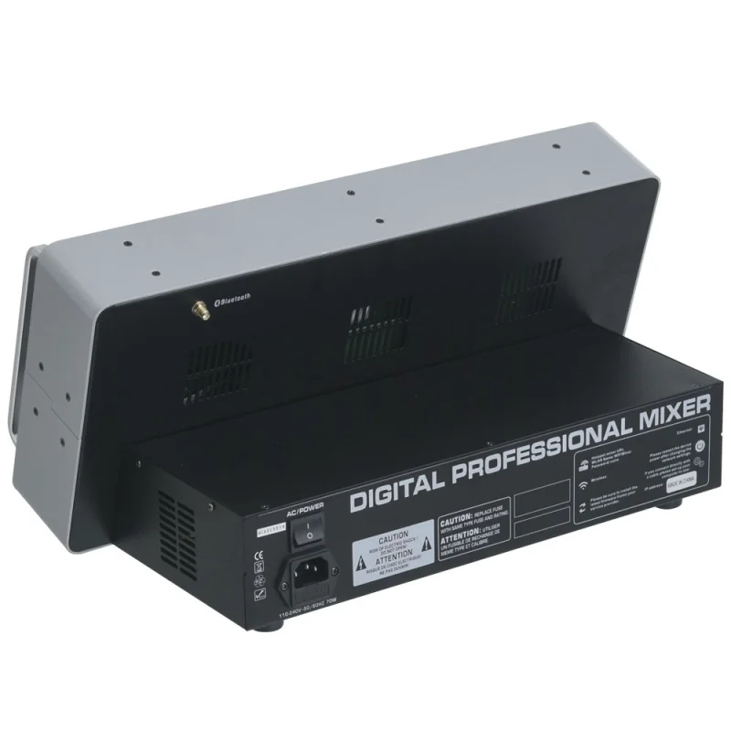 Wöller DRM-16PRO 16 Kanal Rack Tipi Dijital Mikser, Bluetooth, USB