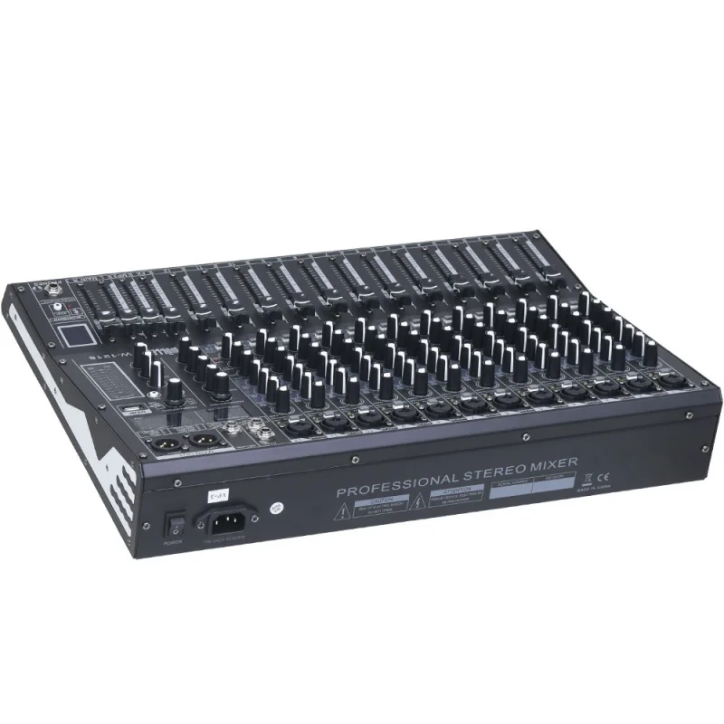 Wöller W-1216 12 Kanal Deck Mikser, 16 DSP Efekt, USB, Bluetooth