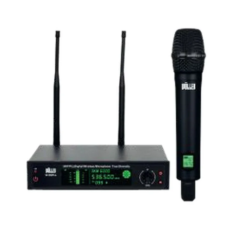 Wöller W-300PRO Tek Kanal UHF Kablosuz El Mikrofon Seti