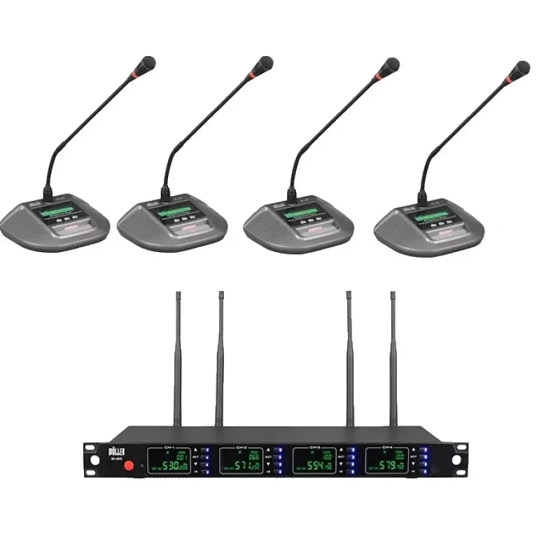 Wöller W-4000 4 Mikrofonlu Flex Kablosuz Set (değiştirebilir)