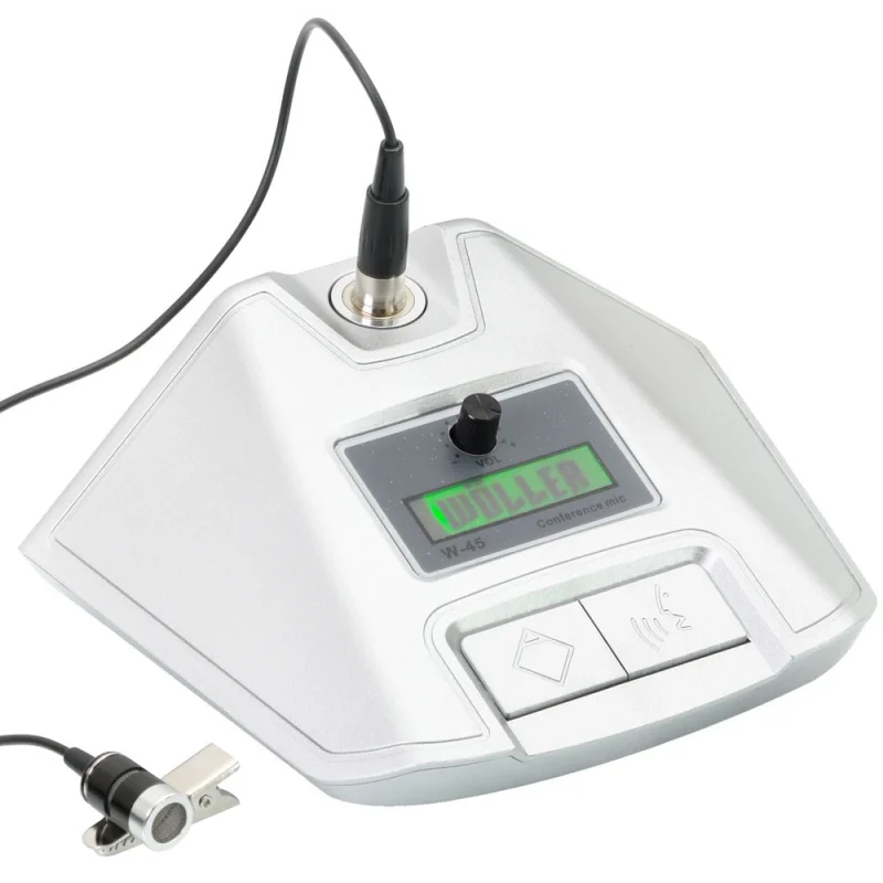 Wöller W-45 Kablolu Kondansatör Yaka Mikrofonu, 5 m Kablo