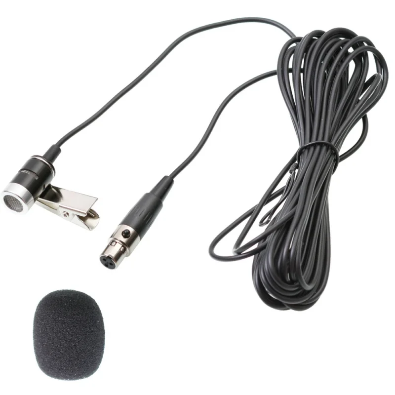 Wöller W-45 Kablolu Kondansatör Yaka Mikrofonu, 5 m Kablo