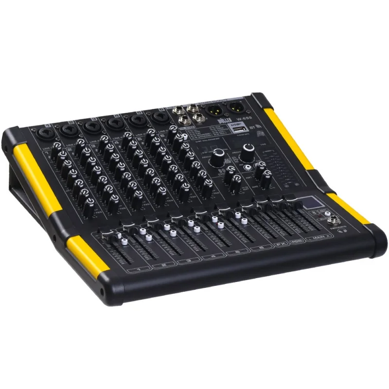 Wöller W-699 6 Kanal Deck Mikser, 99 DSP Efekt, USB, Bluetooth