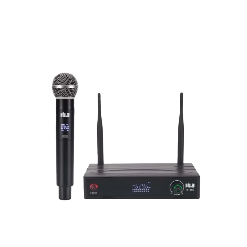 Wöller W-850E EL tipi Kablosuz Mikrofon Seti, 48ch