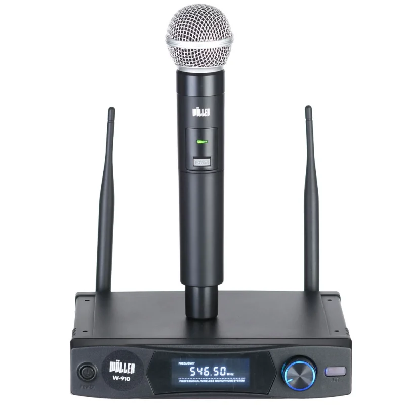 Wöller W-910E Tek El UHF Kablosuz Mikrofon Seti