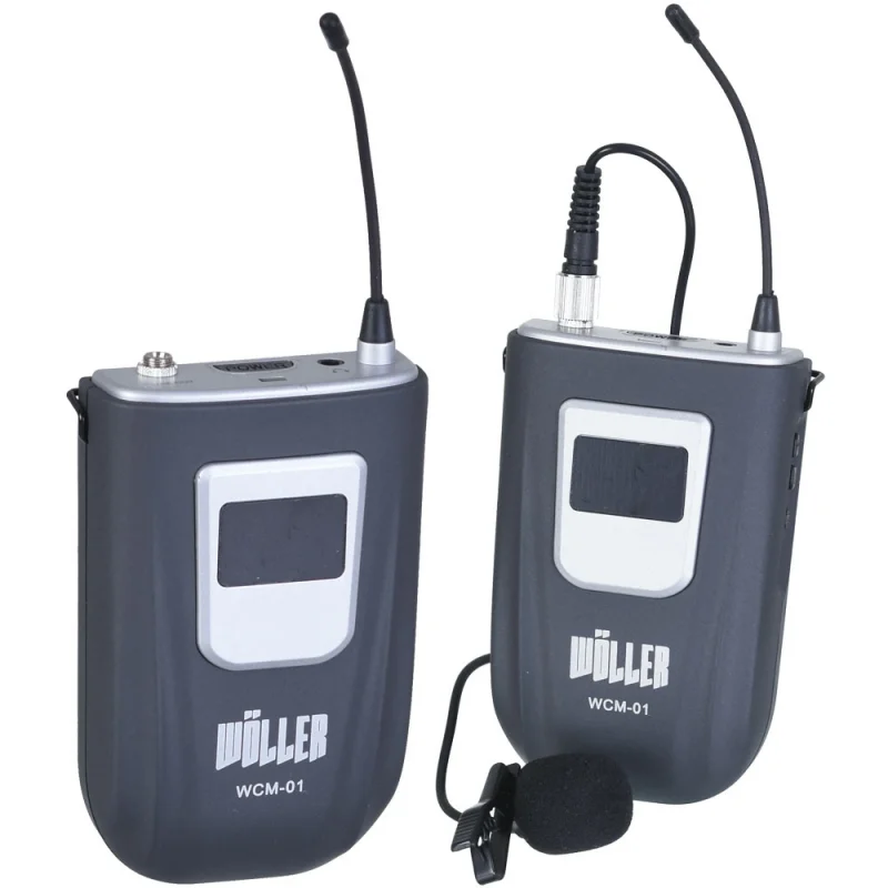 Wöller WCM-01 UHF Kablosuz Kamera Mikrofonu, Şarjlı