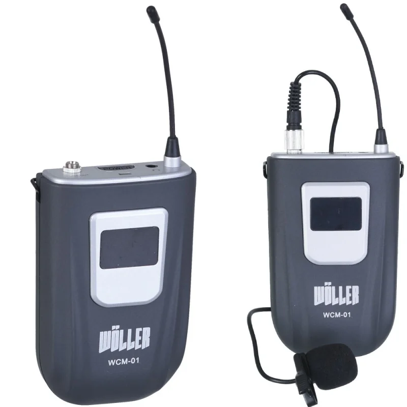 Wöller WCM-01 UHF Kablosuz Kamera Mikrofonu, Şarjlı