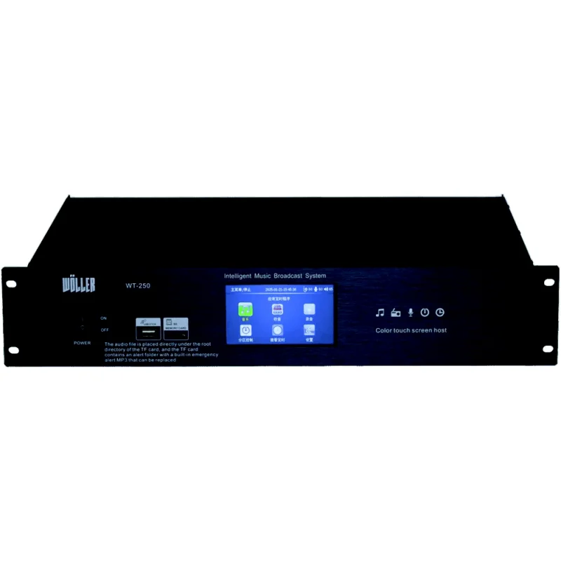 Wöller WT-250 Rack Tipi Programlı Zil Saati, 6 Bölge, 107 Melodi