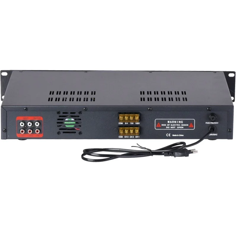 Wöller W-3300 3 Bölge Mikser Amfi 300W, 70-100V, USB, Bluetooth