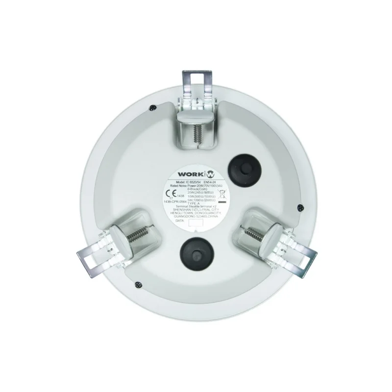 Work IC-6520 EN54 6 Tavan Hoparlörü 20W/100V