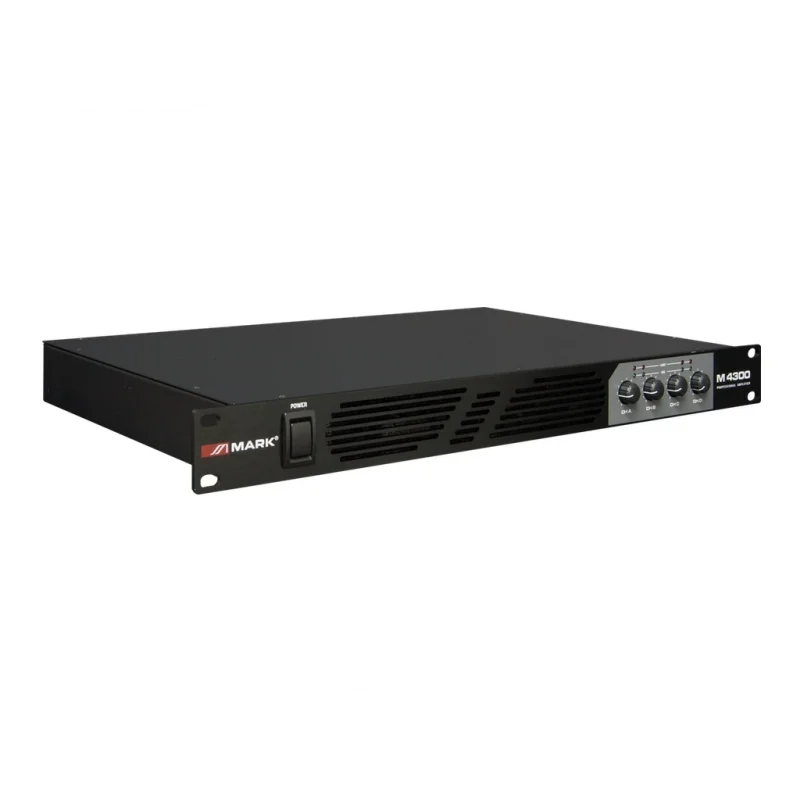 Work-Mark M-4300 Quad Power Amplifikatör 4x400W/4-ohm