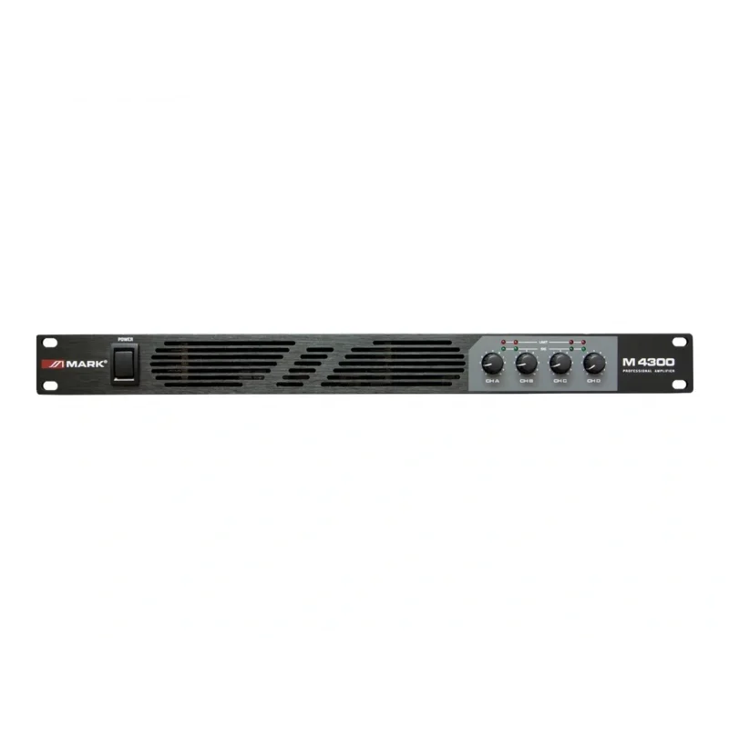 Work-Mark M-4300 Quad Power Amplifikatör 4x400W/4-ohm