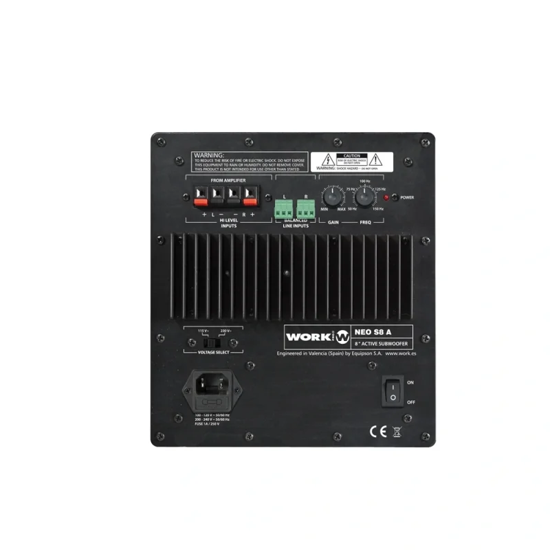 Work NEO-S8A Aktif Subwoofer (Beyaz)