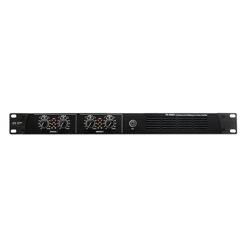Work PA-4500L Quad Power Amplifikatör 4x500W/100V