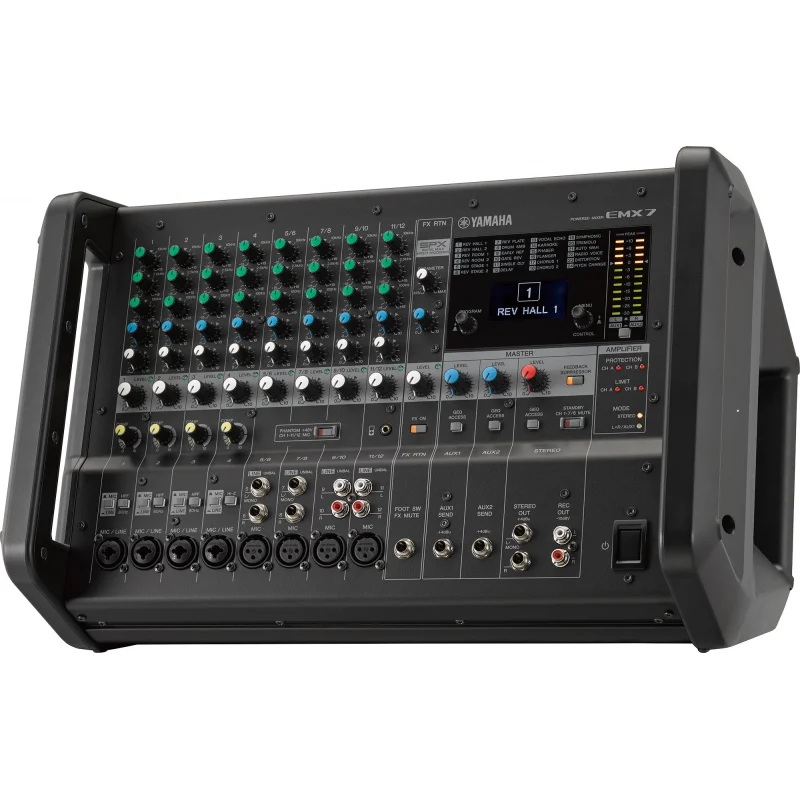 Yamaha EMX7 2x710W 12 Input Küp Powermixer