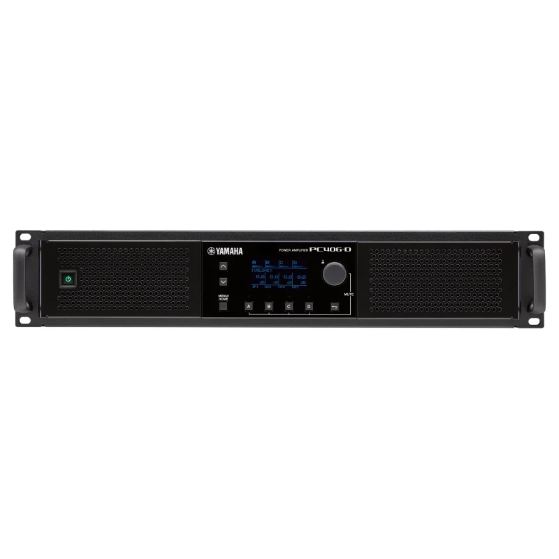 Yamaha PC406-D 4×600 W DSPli Dante Power Amfi (Sahne Tipi)