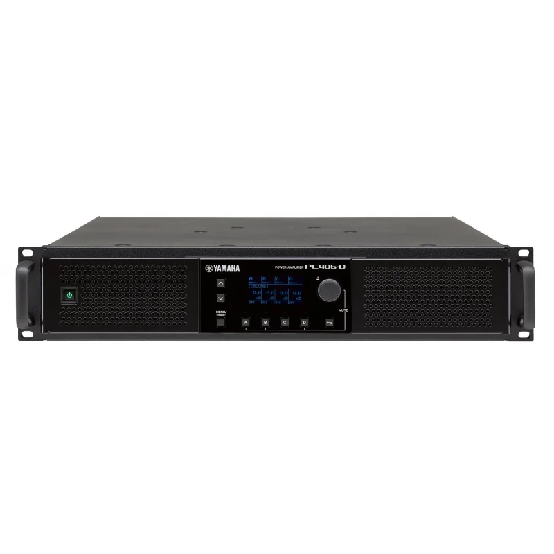 Yamaha PC406-D 4×600 W DSPli Dante Power Amfi (Sahne Tipi)