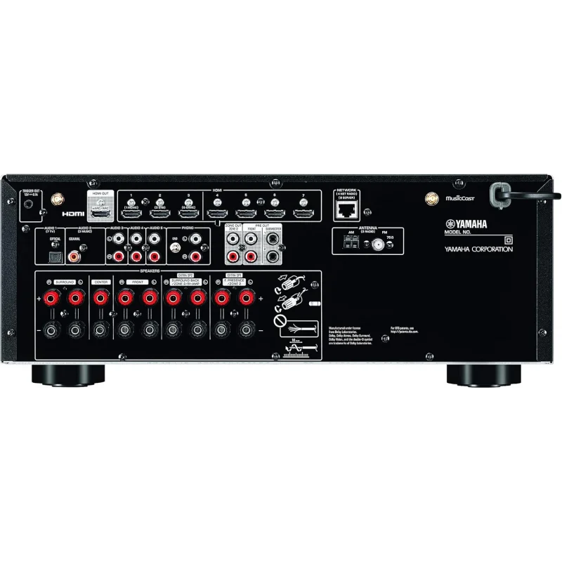 Yamaha RX-V6A 7.2 Kanal 8K Receiver 7x125W