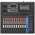 Yamaha MGX12V-B 12 Kanal Dijital Mikser, with 4K Video Capture / siyah