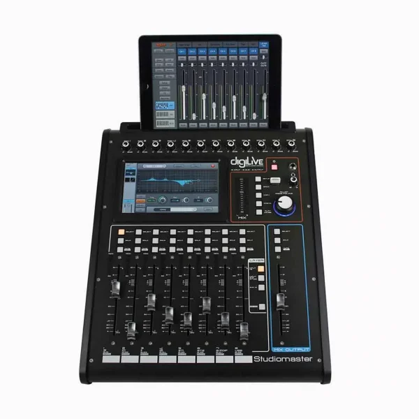Studiomaster Digilive16 Dijital Mikser 16-kanal 8 Out 6 Aux