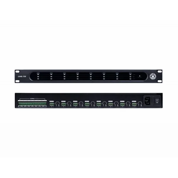 TOPP PRO LVA8.150 Power Amplifikatör 8x130W/4-ohm