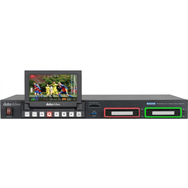 Datavideo ProRes UHD 4K Video Kayıt Cihazı (1 RU Rackmount Model)