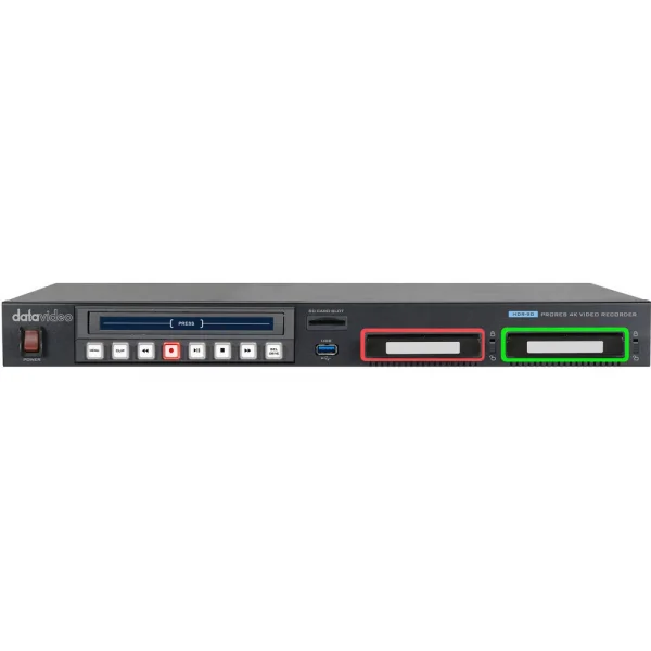 Datavideo ProRes UHD 4K Video Kayıt Cihazı (1 RU Rackmount Model)