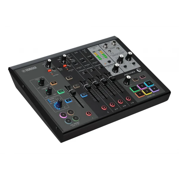 Yamaha AG08 8-kanallı Yayın Mikseri (Black)