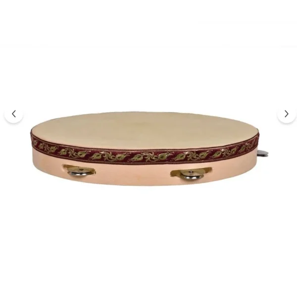 Ahşap Zilli Derili TEF 27-cm Orta boy