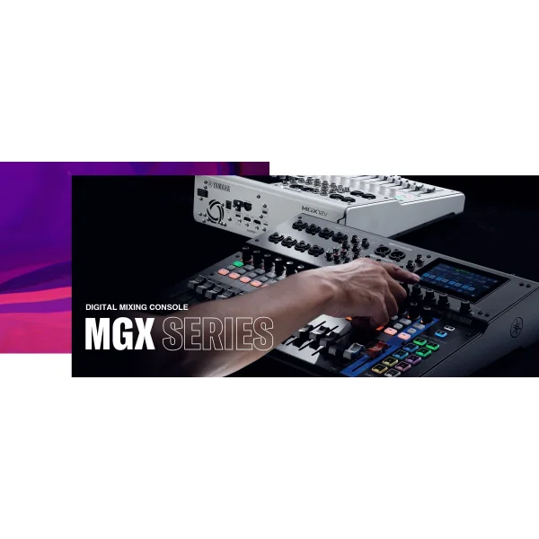 Yamaha MGX12-B 12 Kanal Dijital Mikser / siyah