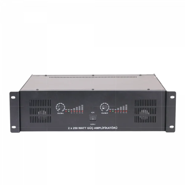 West MT-3000 Power Power Amplifikatör 2x500W/100v