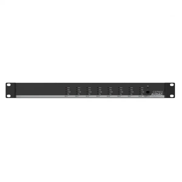 Audac CEP803 Quad Power Amplifikatör 8x30W/100V