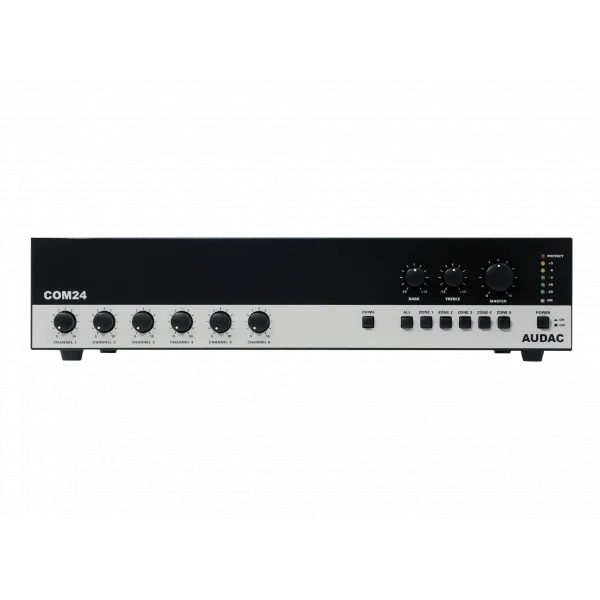 Audac COM24MK2 Mikser Amfifer 240W/100V, 5-zone