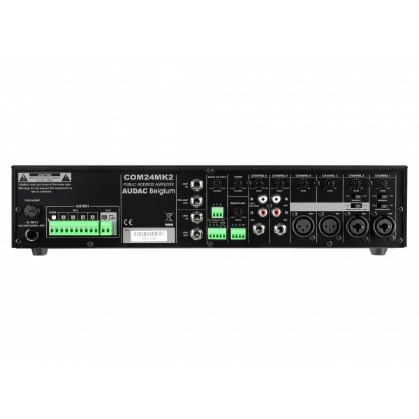 Audac COM24MK2 Mikser Amfifer 240W/100V, 5-zone