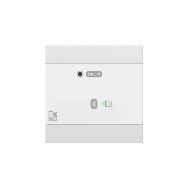 Audac NWP300/B Network input panel - BT + 3,5 mm jack (4 CH)