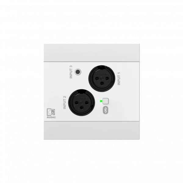Audac NWP320 Network input panel - 2 x XLR + 3,5 mm jack + BT (4 CH)
