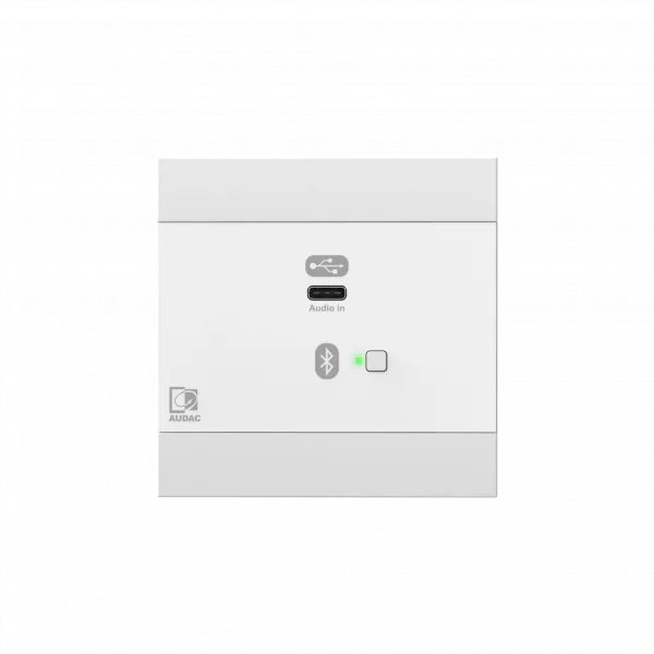 Audac NWP400 Network input panel - USB Type-C + BT (4 CH)