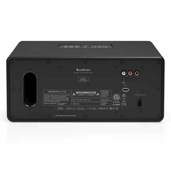 Audio Pro Drumfire D-2 W Black Multiroom Akıllı Ev Hoparlörü