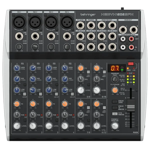 Behringer 1202SFX 6-kanal ses mikseri
